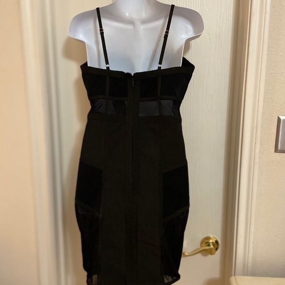 WOW Couture club wear mini black sz M - Picture 7 of 9
